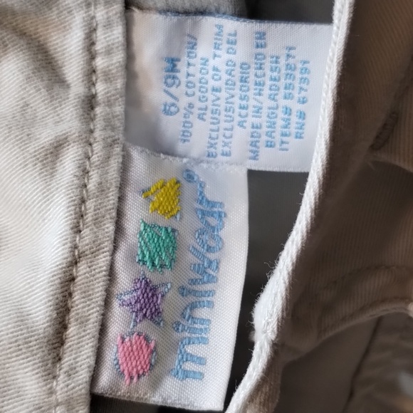 Mini Wear Cream Embroidered Daisy Butterfly & Floral Button Top Overalls - Picture 4 of 15